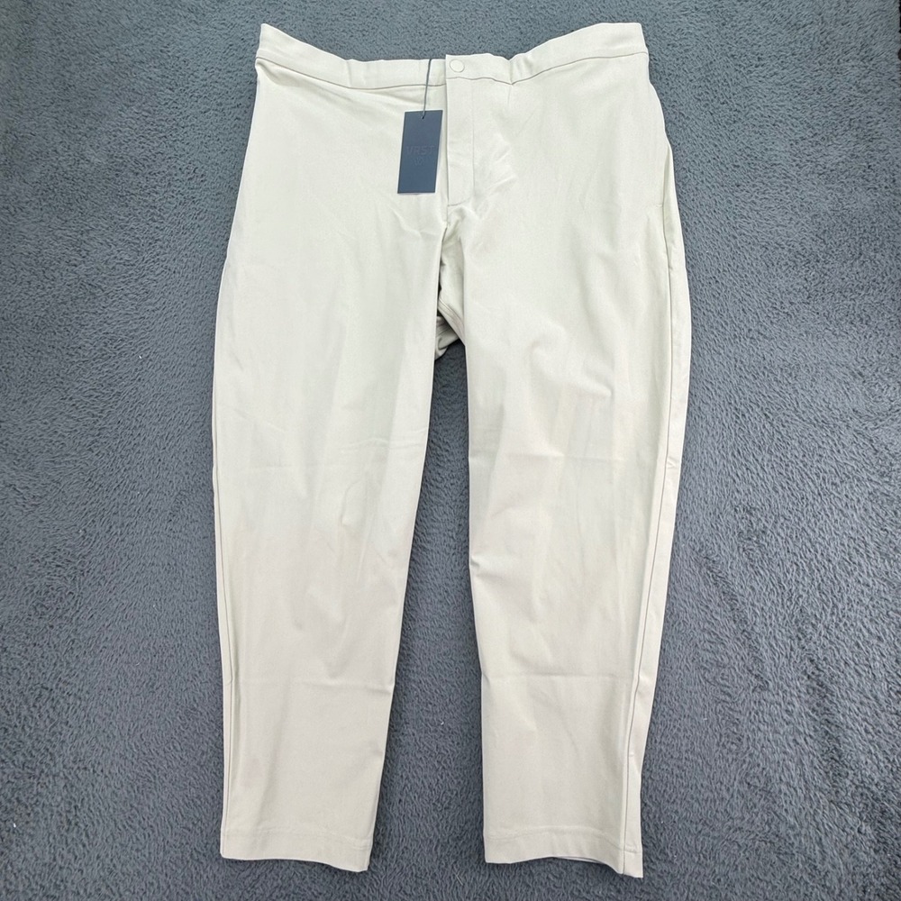VRST Limitless Slim Taper Pant Mens XXL Khaki Sand Tapered Ankle MAX243107F NWT